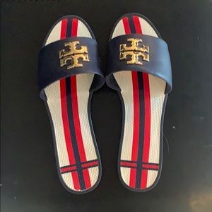 Perfect condition Tory Burch slides
